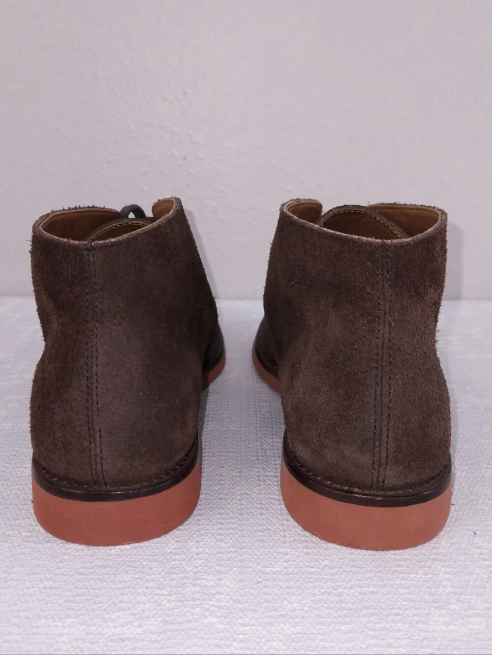 POLO Ralph Lauren Brown Suede Chukka Boots Men's US 10 D Vibram Sole